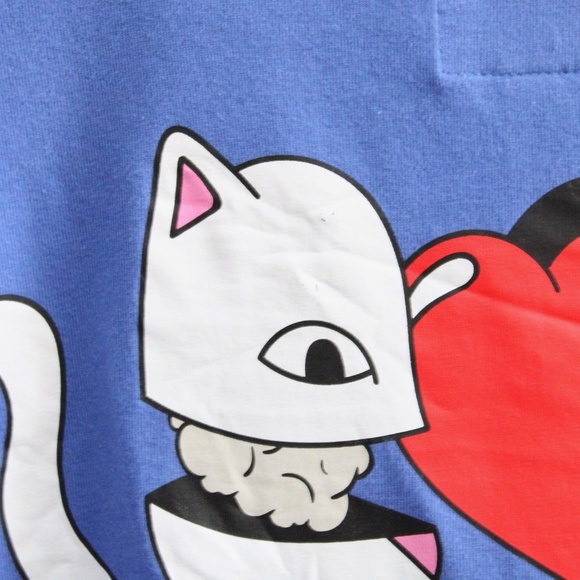 Teddy Fresh x Rip N Dip Colorblock Embroidered Long Sleeve T-Shirt Size Large - Picture 7 of 8